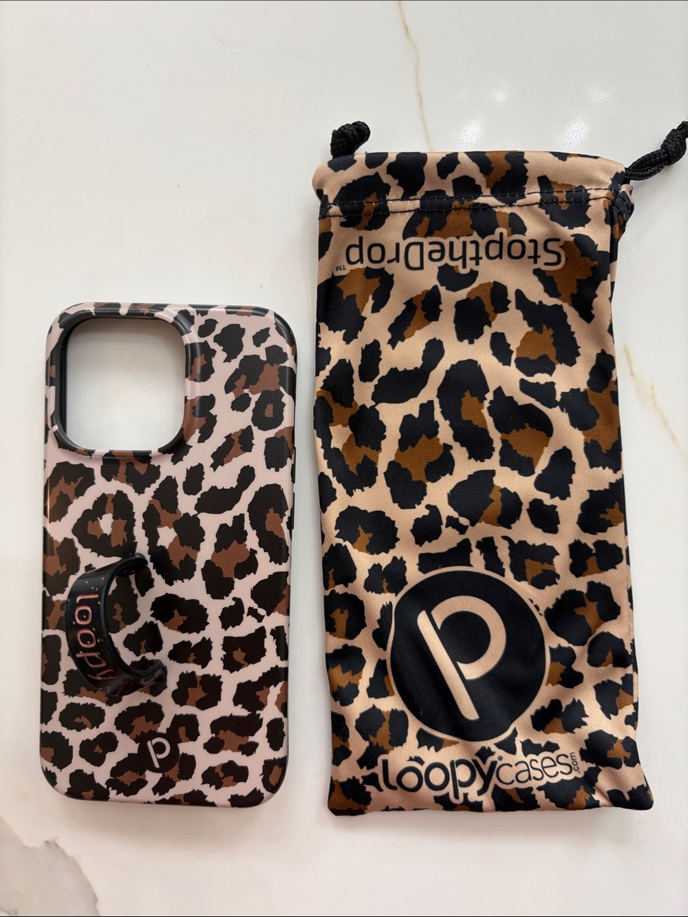 Cheetah I Phone Loopy Case for I Phone 13 Pro.